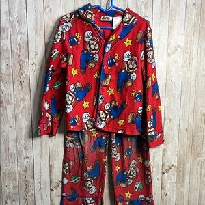 Nintendo Red and Blue Kids Pajama Set